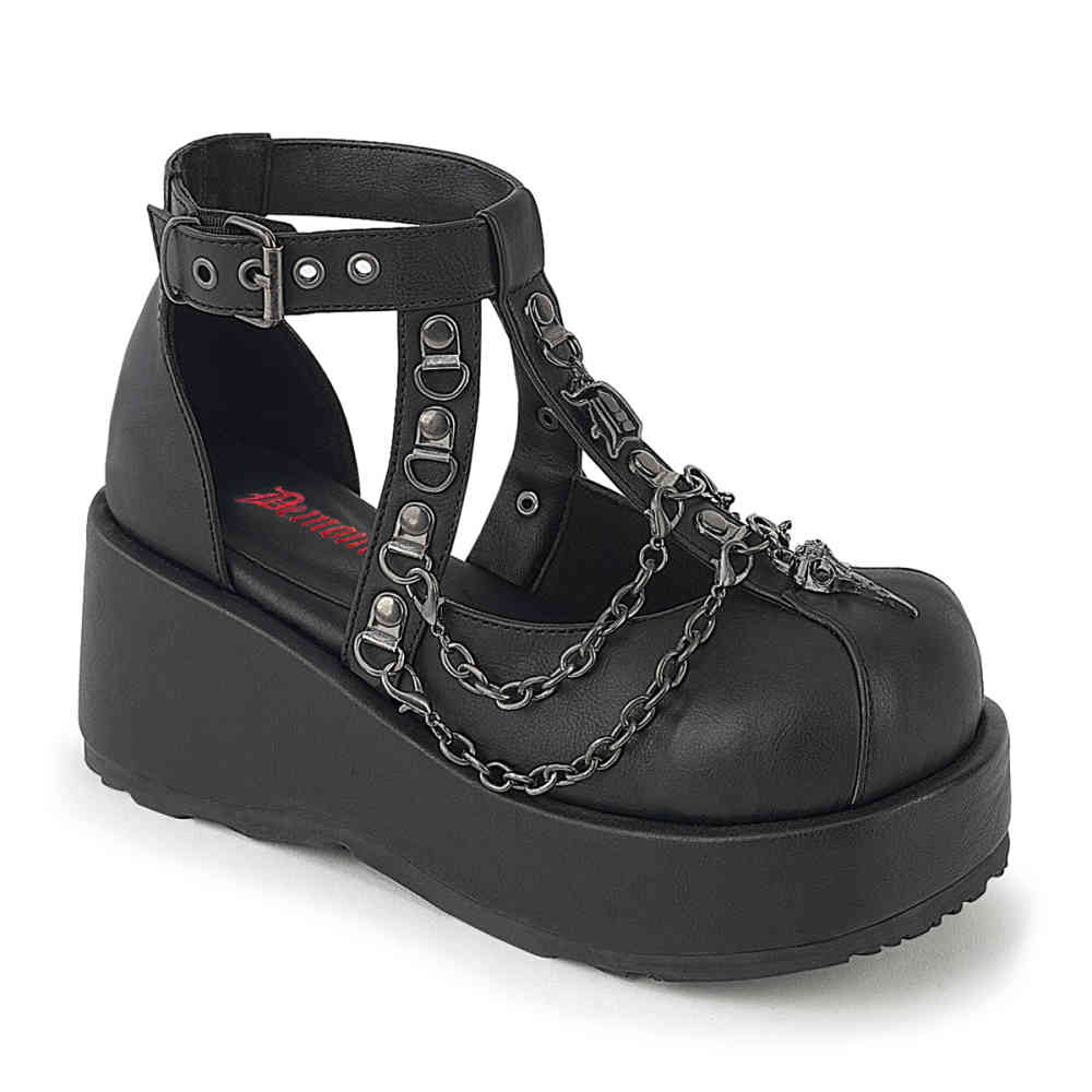 DemoniaCult - CUBBY28 Low shoes - Black